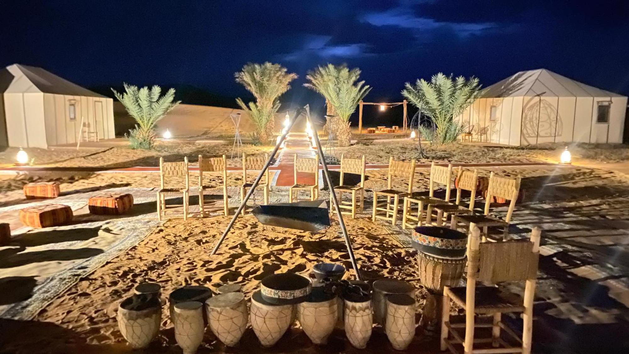 Erg Chebbi Sahara Camp Hotel Merzuga Kültér fotó